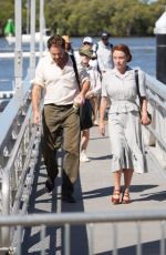 SYDNEY SWEENEY on the Set of Her New Movie Eden in Gold Coast 11/29/2023