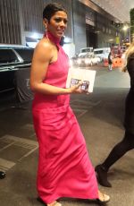 TAMRON HALL Arrives at Ziegfeld Ballroom in New York 11/20/2023