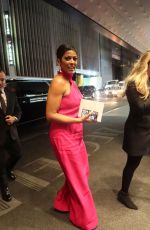 TAMRON HALL Arrives at Ziegfeld Ballroom in New York 11/20/2023