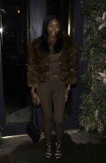 TANYA MANHENGA Arrives at Piccolino