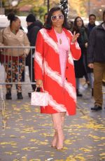 TARAJI P. HENSON Arrives at The View in New York 11/27/2023