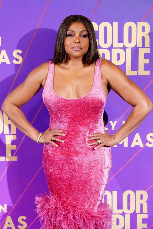 TARAJI P. HENSON at The Color Purple Special Screening in London 11/20/2023
