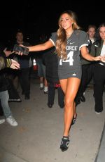 TATE MCRAE Arrives at SNL Afterparty at Blackbarn Restaurant in New York 11/18/2023