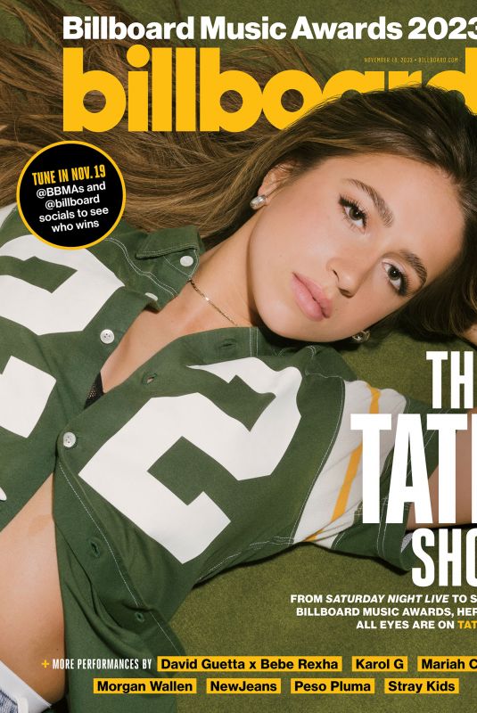 TATE MCRAE for Billboard, November 2023