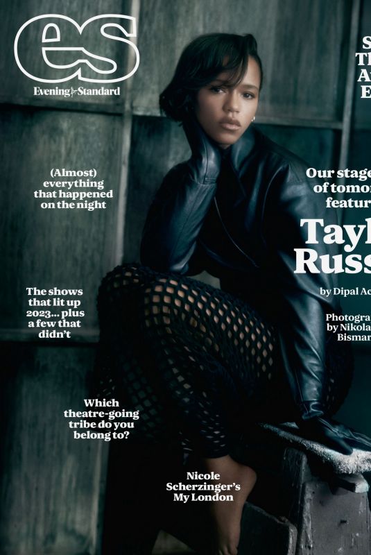 TAYLOR RUSSELL for Evening Standard Magazine, November 2023