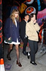 TAYLOR SWIFT Out for Dinner with a Friend After Returning from South America 11/13/2023