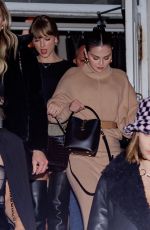 TAYLOR SWIFT, SELENA GOMEZ, SOPHIE TURNER and GIGI HADID Night Out in New York 11/04/2023