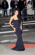 TEYANA TAYLOR Arrives at Gotham Awards in New York 11/27/2023