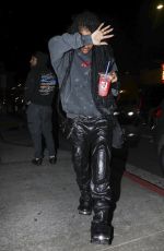 TEYANA TAYLOR Leaves a Hotel in New York 10/31/2023