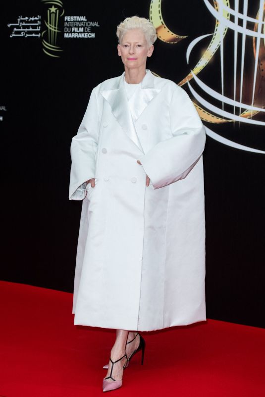 TILDA SWINTON at 20th Marrakech International Film Festival 11/25/2023