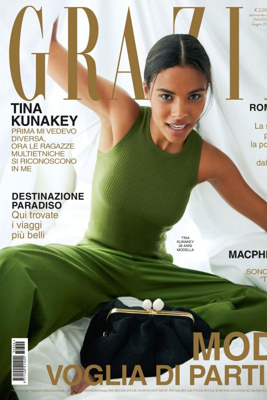 TINA KUNAKEY in Grazia Italy, May 2023