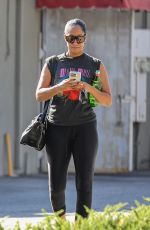 TRACEE ELLIS ROSS Leaves a Gym in Los Angeles 11/25/2023