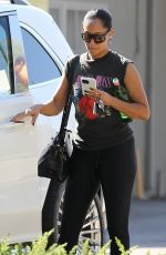 TRACEE ELLIS ROSS Leaves a Gym in Los Angeles 11/25/2023