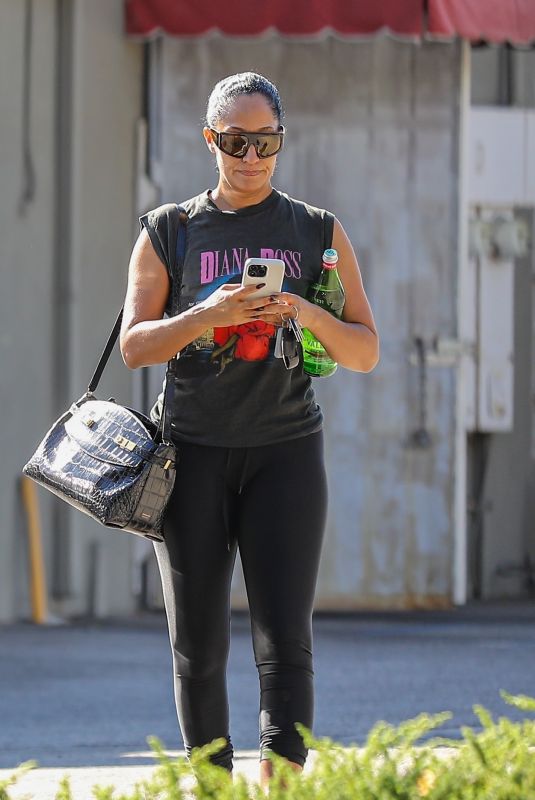 TRACEE ELLIS ROSS Leaves a Gym in Los Angeles 11/25/2023