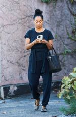 TRACEE ELLIS ROSS Leaves a Skin Care Clinic in West Hollywood 11/17/2023