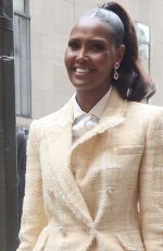 UBAH HASSAN Arrives at Rockefeller Plaza in New York 10/31/2023