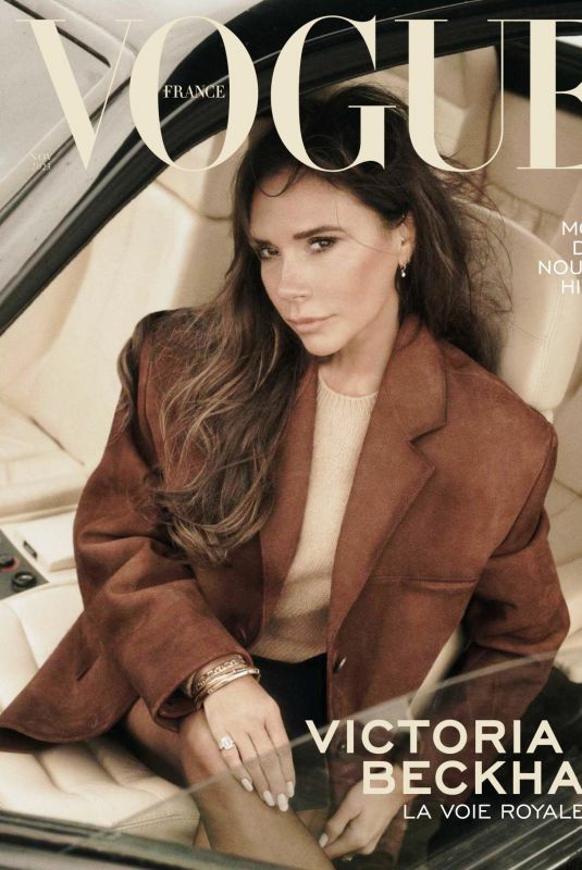 VICTORIA BECKHAM in Vogue France, November 2023