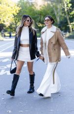 VICTORIA JUSTICE and MADISON REED Out at Central Park in New York 11/09/2023