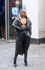 VICTORIA MONET Arrives at Global Radio Studios in London 11/14/2023