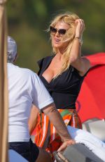 VICTORIA SILVSTEDT at a Beach in Miami 11/21/2023