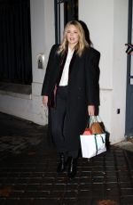 VIRGINIE EFIRA Leaves Cavous TV Show in Paris 11/20/2023