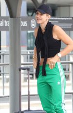 VOGUE WILLIAMS and JOANNE MCNALLY at Perth Airport 11/12/2023