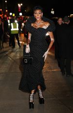 WINNIE HARLOW Arrives at 2023 CFDA Fashion Awards in New York 11/06/2023