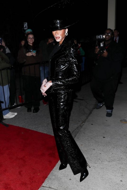 WINNIE HARLOW Arrives at GQ Men of the Year Party at Bar Marmont in Los Angeles 11/16/2023