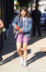 XOCHITL GOMEZ Arrives at Dancing with the Stars Rehersal in Los Angeles 11/22/2023