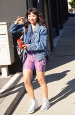 XOCHITL GOMEZ Arrives at Dancing with the Stars Rehersal in Los Angeles 11/22/2023