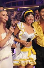 XOCHITL GOMEZ at Dancing with the Stars Semi-Finals 11/28/2023