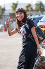 XOCHITL GOMEZ Leaves Dancing with the Stars Practice in Los Angeles 11/16/2023