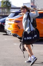 XOCHITL GOMEZ Leaves Dancing with the Stars Rehersals in Los Angeles 11/09/2023