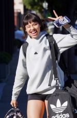 XOCHITL GOMEZ Leaves Dancing with the Stars Rehersals in Los Angeles 11/09/2023