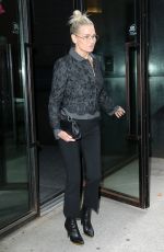 YOLANDA HADID at Ivan Bart Memorial Service at Spring Studios in New York 11/13/2023