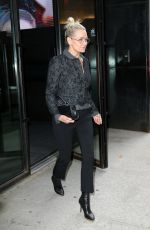 YOLANDA HADID at Ivan Bart Memorial Service at Spring Studios in New York 11/13/2023