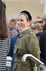 ZARA TINDALL Arrives at Cheltenham Racecourse November Meeting 11/17/2023