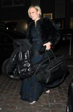 ZARA TINDALL Arrives at Chiltern Firehouse in London 11/29/2023