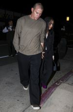 ZOE KRAVITZ and Channing Tatum Leaves Mastro