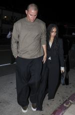 ZOE KRAVITZ and Channing Tatum Leaves Mastro