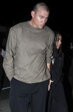ZOE KRAVITZ and Channing Tatum Leaves Mastro