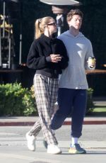 ABBY CHAMPION and Patrick Schwarzenegger Out in Los Angeles 12/23/2023