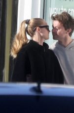 ABBY CHAMPION and Patrick Schwarzenegger Out in Los Angeles 12/23/2023
