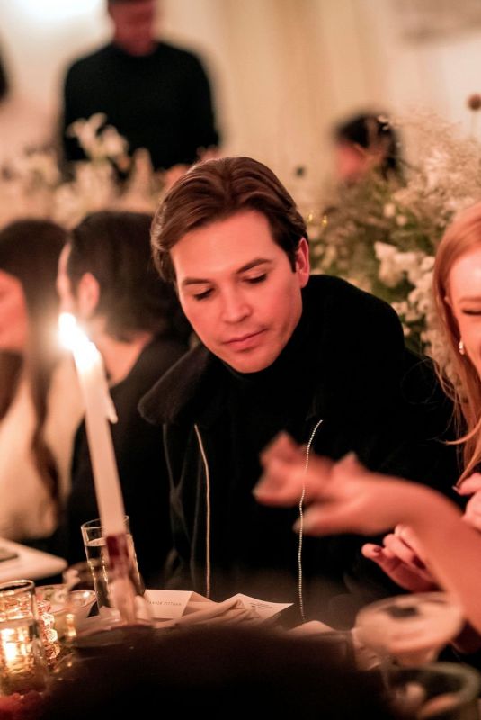 ABIGAIL COWEN at a Dinner Hosted by REVOLVE & FWRD at The Snow Lodge in Park City 12/14/2023