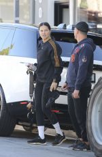 ADRIANA LIMA Heading to Workout at a Gym in West Hollywood 12/18/2023