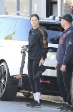 ADRIANA LIMA Heading to Workout at a Gym in West Hollywood 12/18/2023