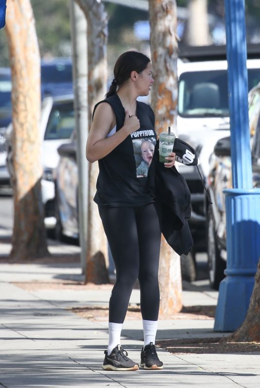 ADRIANA LIMA Leaves a Gym in Beverly Hills 12/28/2023