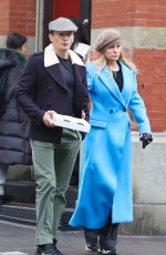 AIMEE MULLLINS and Rupert Friend Out in New York 12/26/2023