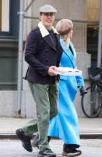 AIMEE MULLLINS and Rupert Friend Out in New York 12/26/2023