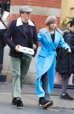 AIMEE MULLLINS and Rupert Friend Out in New York 12/26/2023